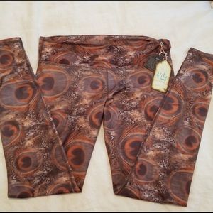 Mika Kaya full length yoga pants NWT